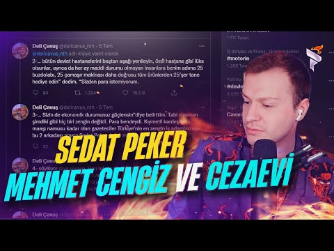 Sedat Peker'in Tweet Serisi Cengiz Holding ve Cezaevi Olayları