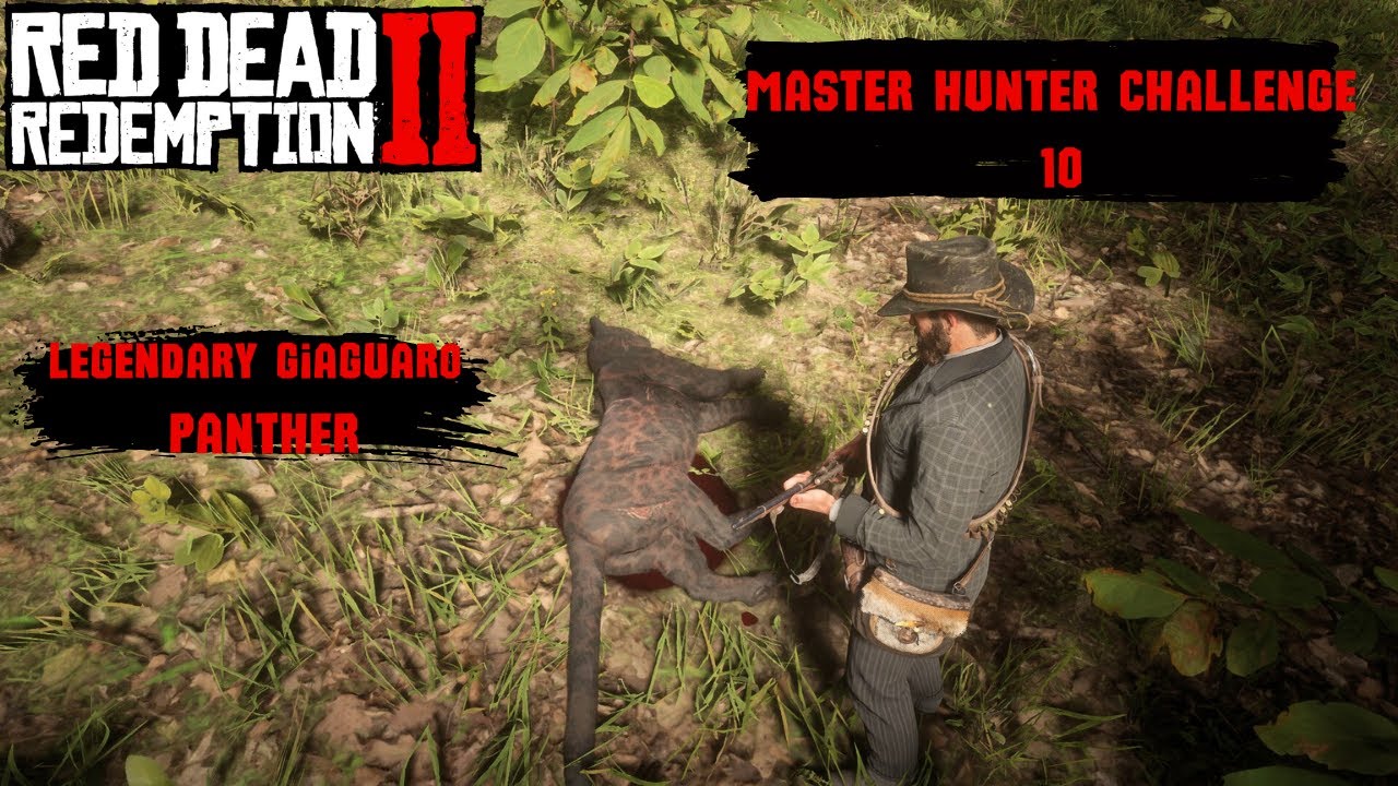 RDR2 Master Hunter Challenge 10 [Usta Avcı Mücadelesi 10] Legendary ...