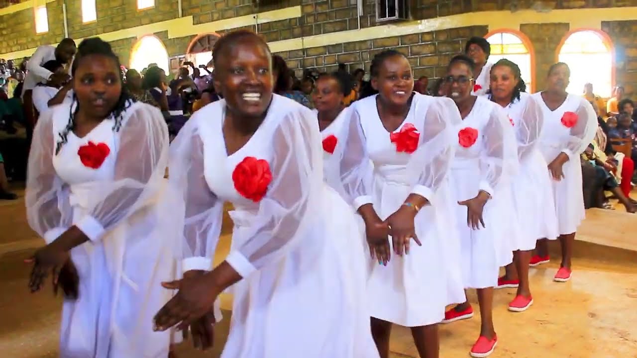 The Winning folk song by MCK kinoru Harmony choir during Choir competition's