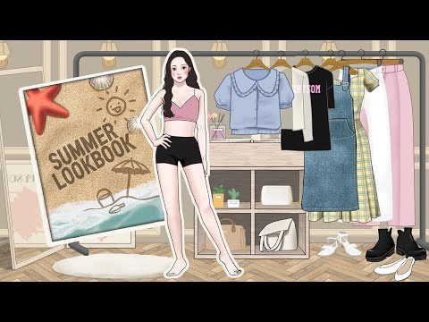 LOOKBOOK 룩북 애니메이션👗 / SUMMER LOOKBOOK Animation