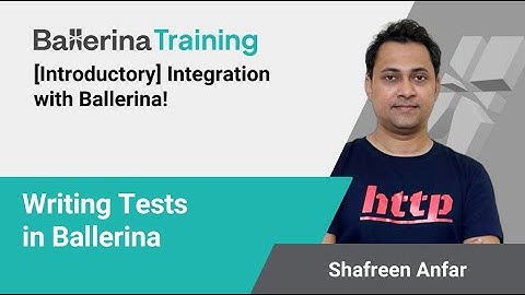 Writing Tests in the Ballerina Programming Language