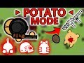 SOLO VS SQUADS IN THE POTATO MODE! | SURVIV.IO