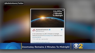 Doomsday Clock 2019: It’s Still Two Minutes To Midnight