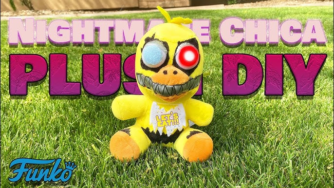 FNaF 4--Un-Nightmare Chica Plush Papercraft by angeladesalvatore32