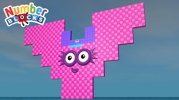 New Meta Numberblocks Puzzle 865 MILLION BIGGEST Numberblocks Ever - Learn to Count Numbers Pattern