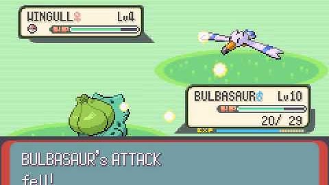 Pokemon Emerald - Hard Edition (beta 1.03) (GBA / Game Boy Advance) - Vizzed.com GamePlay (rom hack)