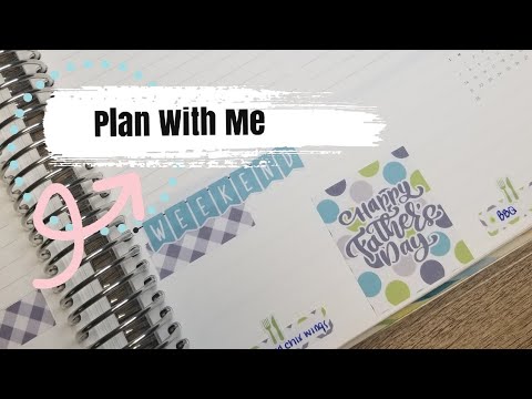 Plan with me // Erin Condren Daily Duo - YouTube
