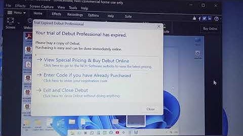 Free License Code for Debut Video Capture Software