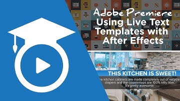Dynamic Link in Premiere - Live Text Templates From After Effects to Premiere - Free Download