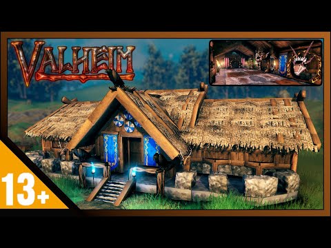 Valheim: How To Build Trophy Hall Portal Hub - Hall of Heroes - (Build Guide)