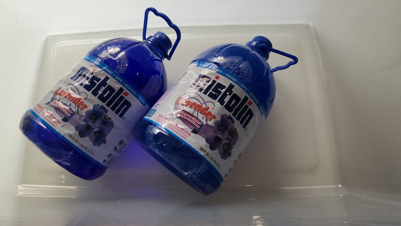 ASMR | Two Huge Jugs Mistolin Lavender + Pinalen Pine Sponge Rinse