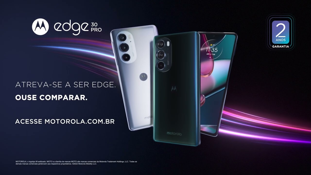 Smartphone Motorola Edge 30 Pro 256GB Azul - Motorola Edge 30 Pro