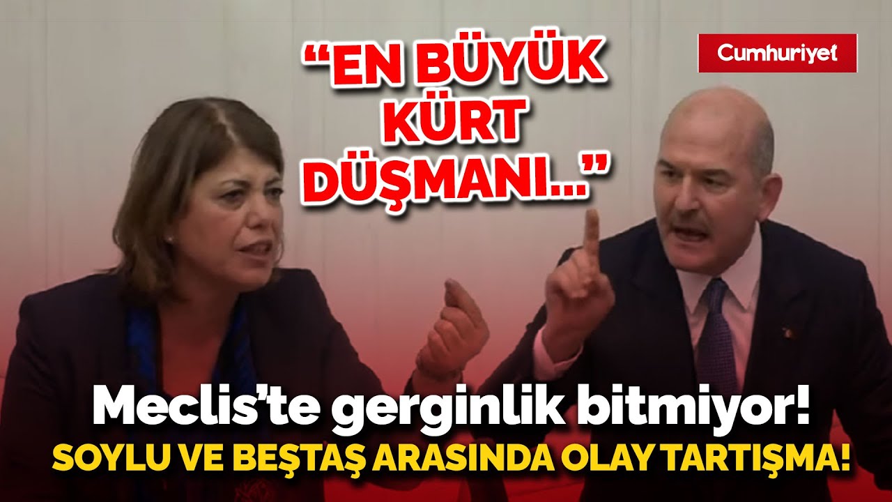 Süleyman Soylu ile HDP'li Meral Danış Beştaş arasında olay tartışma! 