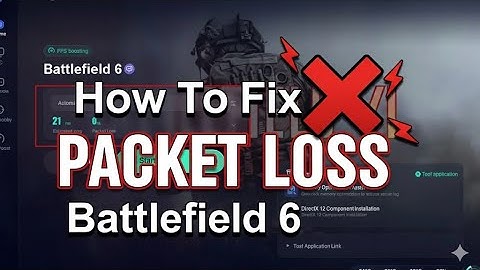How To Fix PACKET LOSS Battlefield 6 | bf6 packet loss fix 