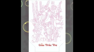 Tải File Khắc LaSer Miễn Phí ( Gấu Trúc Đu Tre ) Dùng áp dụng khắc đèn led 3d hoặc chỉnh sửa in ấn