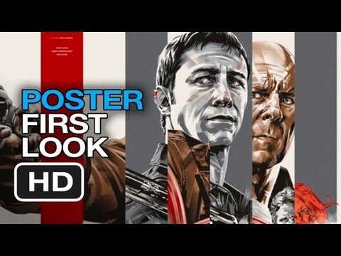 Looper - Mondo Posters (2012) Bruce Willis, Joseph Gordon-Levitt Movie HD