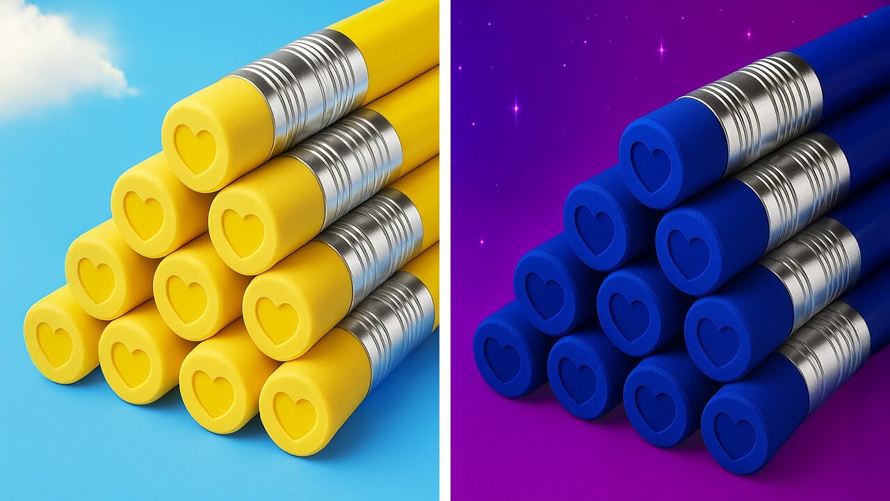 Day & Night Drawing Battle! ☀️🌙 Who Draws Better?! Art Hacks by 123 GO! Infinity