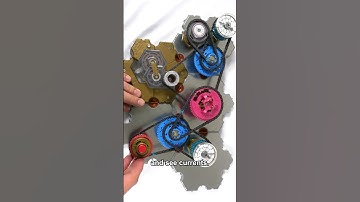 You can see currents and feel voltages with mechanical circuits