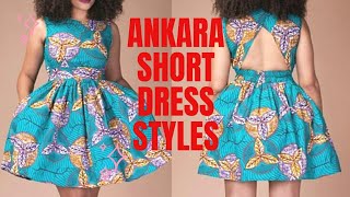 BEAUTIFUL ANKARA SHORT STYLES FOR SLIM LADIES#trending #trending #ankarastyles screenshot 1