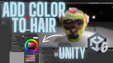 Add Color to Unity Hair