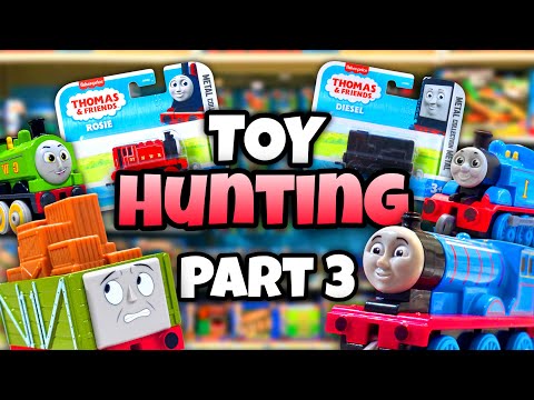 *TOY HUNTING* Part 3! Finding MORE Metal Collection Engines!￼