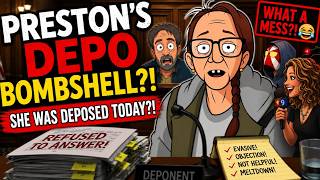 LIVE! Preston's DEPO BOMBSHELL?! Her DEPO IS TODAY v  @WhatTheHales?!  Anti Hale$ SPIN?! W Megan Fox