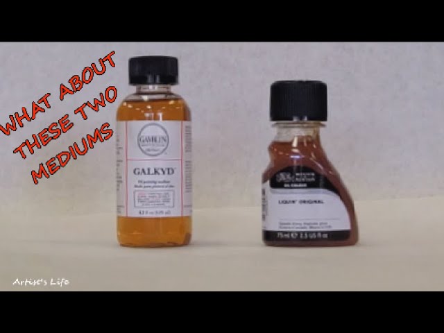 Galkyd Oil Paint Medium for Artists