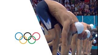 Nathan Adrian Win's Gold in the Men's 100m Freestyle - London 2012 Olympics
