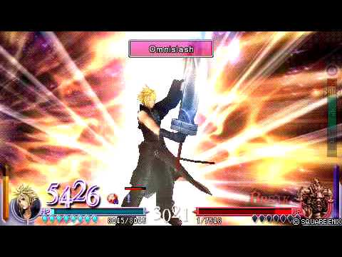 Dissidia Cloud vs Gabranth