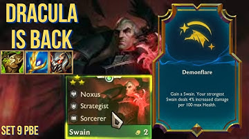 Swain carry augment is just as fun as galio | tft set 9 pbe |