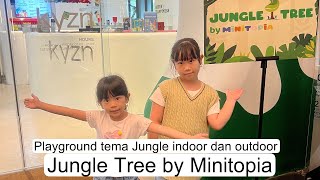 Playground Jungle Tree by Minitopia | playground indoor outdoor dengan tema Jungle