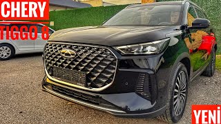 Yeni̇ Chery Tiggo 8 Türki̇yede Satişta 1.6 145Hp 7Dct Ami̇ral Gemi̇si̇