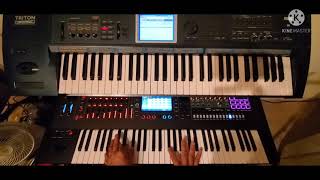 HEART - THESE DREAMS INTRO KEYBOARD COVER on #rolandfantom & #korgtritonextreme screenshot 3