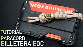 Paracord lanyard for minimalist EDC wallet - Accessory links in description. by De piedra y Cristal Paracord 1,886 views 2 months ago 5 minutes, 52 seconds