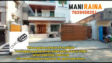 Telescopic Sliding Gate System | Gate System | Space Saving Gate | No 1 Gate Automation in Tamilnadu