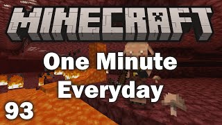 Playing Minecraft for 1 Minute Everyday - Day 93