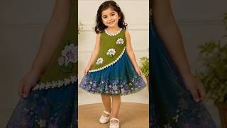 Baby dress design inspiration 38.#sewing #frock #fashion #viral