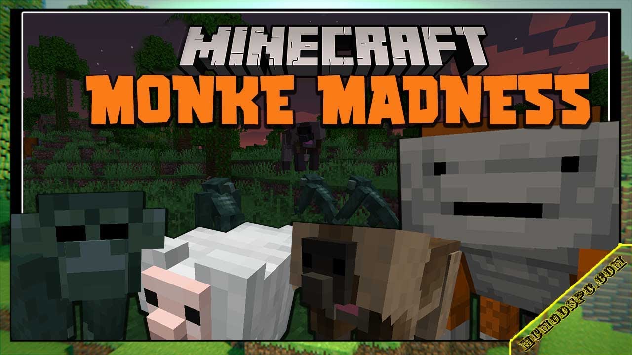 Monke Madnes Mod 1.16.5 & How To Download and Install for Minecraft ...