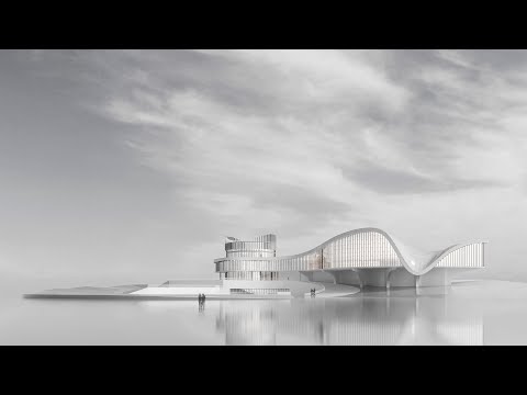 Videó: A Wave In Vejle, egy új dán építészeti szimbólum