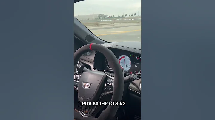 POV. 800HP CTS V3 #cadillac #lt4