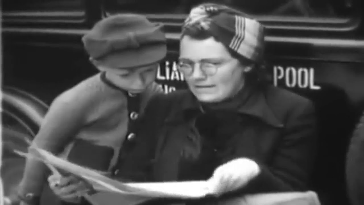 POST-WW2 COLOGNE - GERMANY - 1945: SHAEF NEWS - WRECKED BANK VAULT - REFUGEES RETURN - NO SOUND POST trucks skate