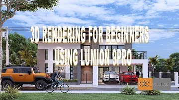 HOW TO render Sketchup and Lumion 3d rendering for beginners using Lumion9pro