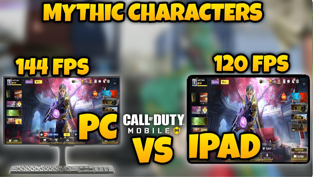 Codm Introduction Unleashing Mythic Power: PC vs iPad Introduction (144FPS) - COD Mobile ...