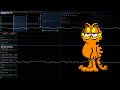 Garfield: Big, Fat Hairy Deal - Main Theme (TIA Cover) (Oscilloscope View)