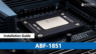 [How to] Install A CPU Contact Frame ABF-1851