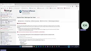 REDCap Tips and Tricks - Bulk Record Delete