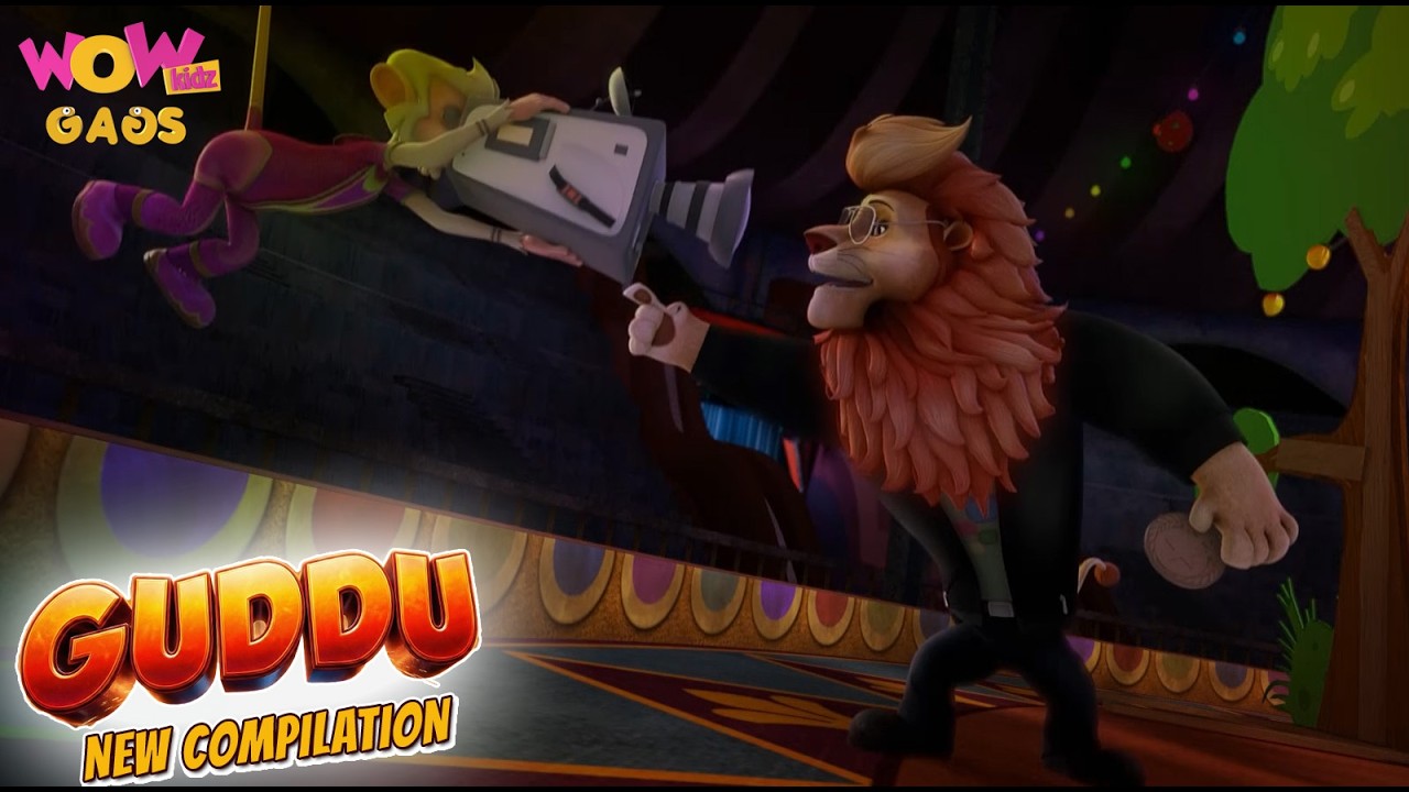 Circus King Guddu Ka Hungama | Funny Animal Adventures | Animated Series