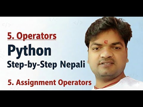 5.4 Assignment Operators in Python