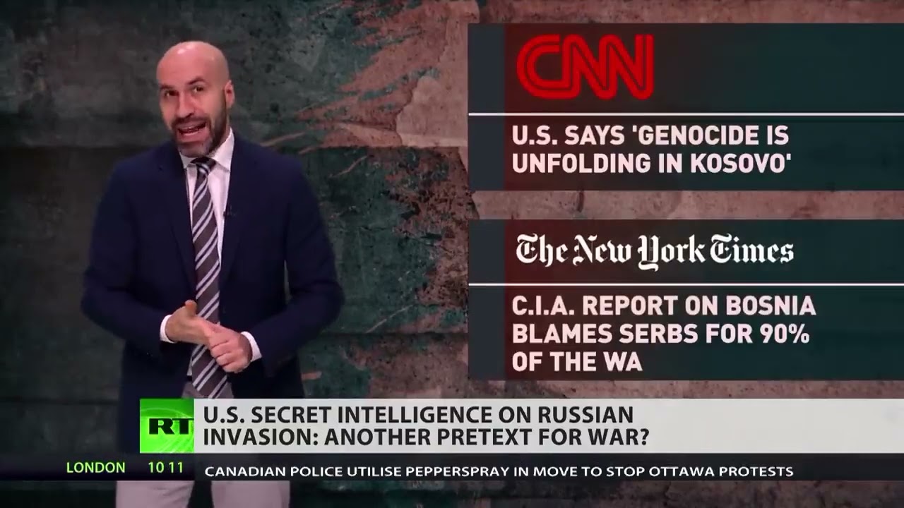 US Secret Intelligence on Russian Invasion   Another Pretext for War