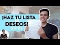 CÓMO HACER UNA LISTA DE DESEOS PARA ESTE 2021| HÉCTOR FLORES